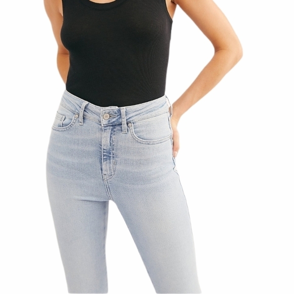 FREE PEOPLE‎ Raw High Rise Jegging SIZE 29 - Picture 3 of 13